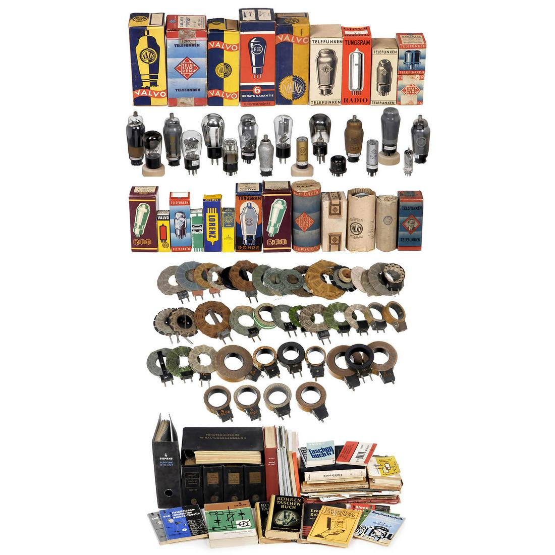 Large Collection of Radio Tubes and Magic Eyes (1 of 6)