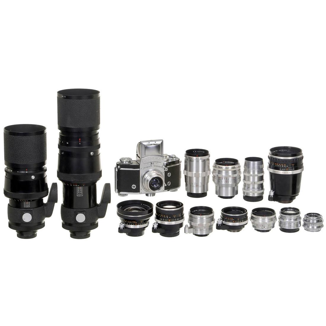 Exakta Varex IIa with 14 Zeiss Lenses (1 of 1)