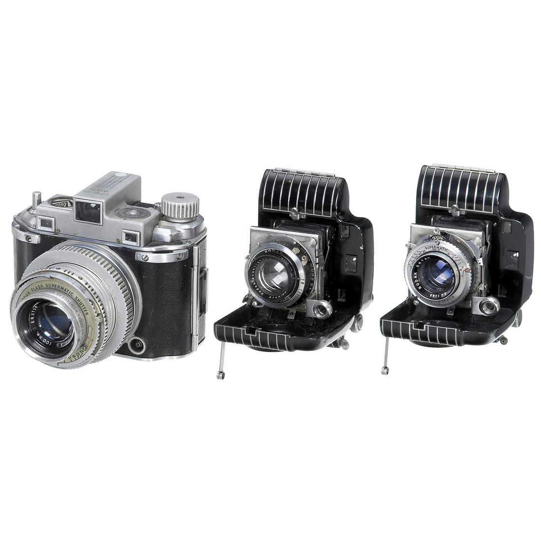 2 x Kodak Bantam Special and Kodak Medalist II, 1936-41 (1 of 1)