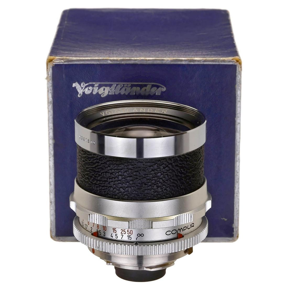 Sought-after Skopagon 1:2/40 mm (Near-Mint!): 'Sought-after Skopagon 1:2/40 mm (Near-Mint!) Voigtländer, Braunschweig. For Bessamatic, no. 6391810, 1961, first version, excellent++ condition! One of the rarest Bessamatic lenses! - With both caps