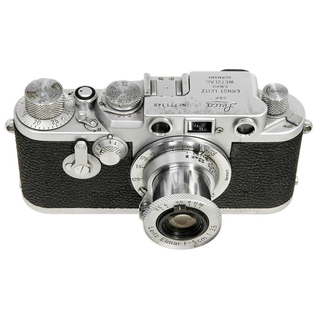 Leica IIIf with Elmar 3,5/5 cm, c. 1955 (1 of 1)