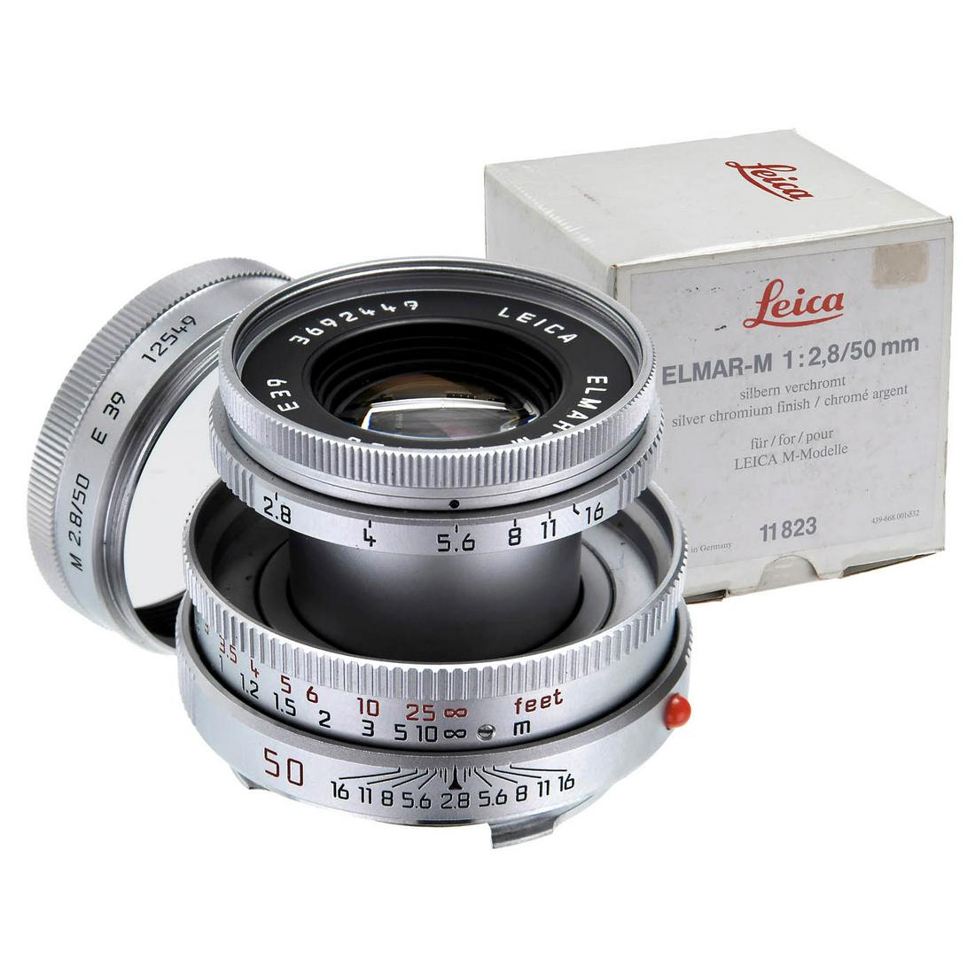 Elmar-M 2,8/50 mm Last Version, Silver Chromium Finish, (1 of 3)