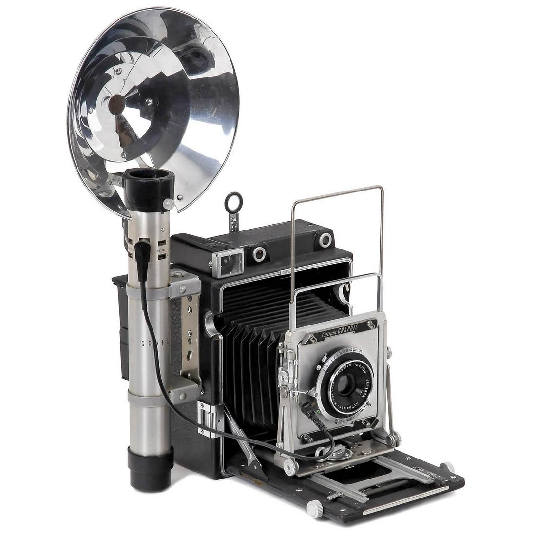 Crown Graphic 4 x 5 in. with Flash and Schneider (1 of 2)