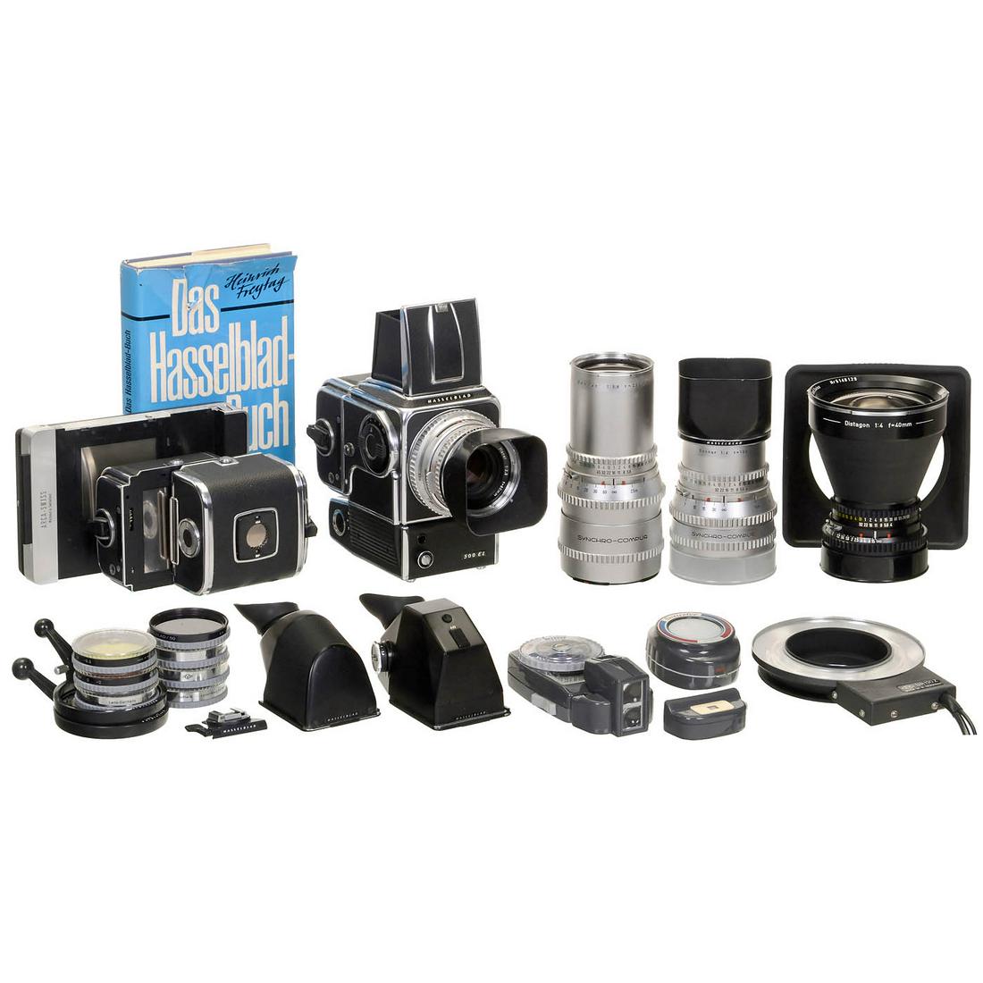 Large Hasselblad 500 EL Outfit, c. 1970 (1 of 1)
