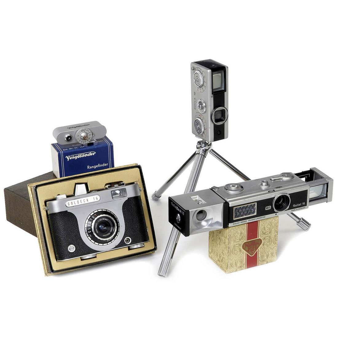 Goldeck 16, Rollei 16 and Edixa 16 U (1 of 1)