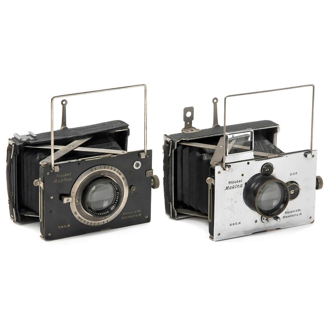 2 Plaubel Makina Cameras, c. 1930 (1 of 1)