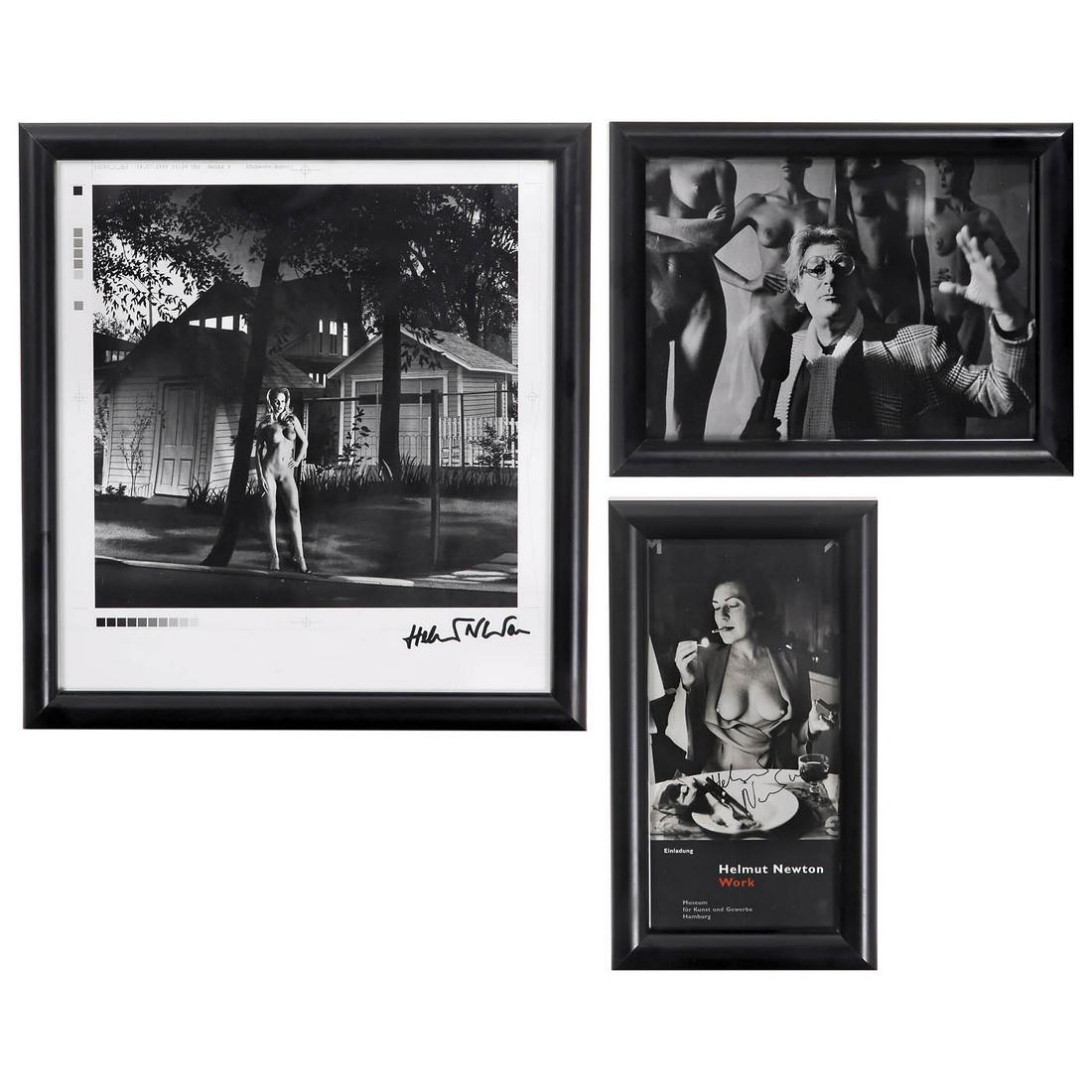 Helmut Newton: "Sumo", Autographed Photo Proof, 1999 (1 of 4)