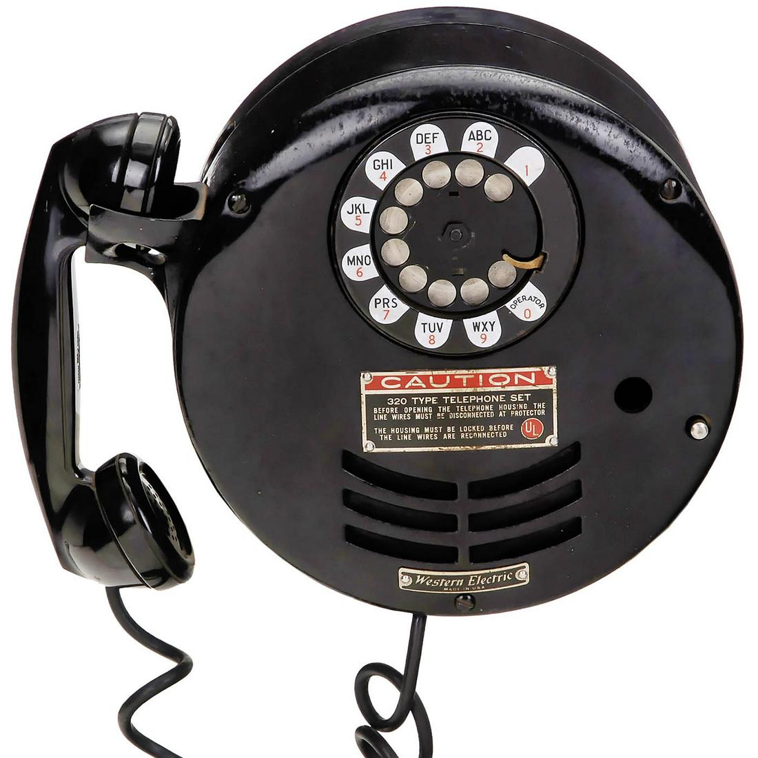 Western Electric Style 320 Explosion-Proof Telephone, (1 of 1)