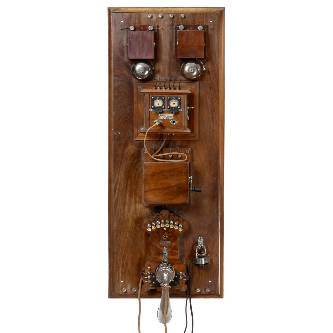 Original French Telephone Switchboard, c. 1912 (1 of 1)