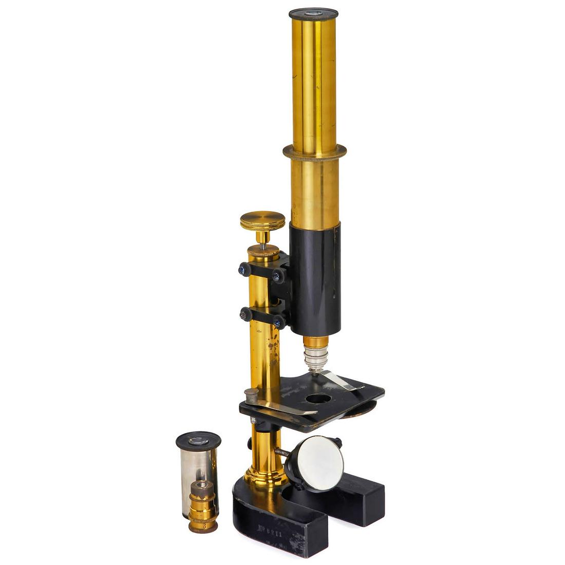 Viennese Microscope by Reichert, c. 1891 (1 of 3)