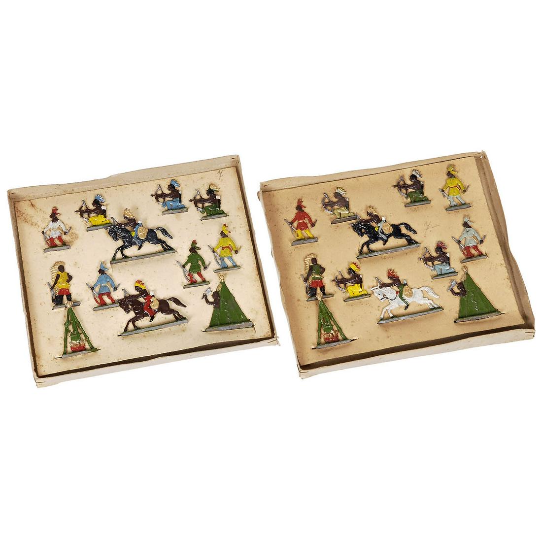 Collection of Pewter Figures, c. 1930 (1 of 4)