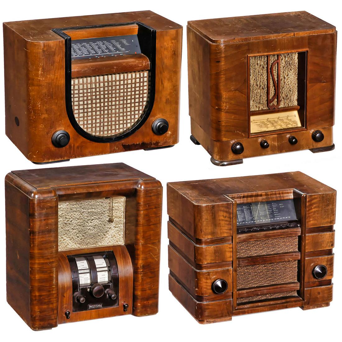 4 German Tube Radios (1 of 5)