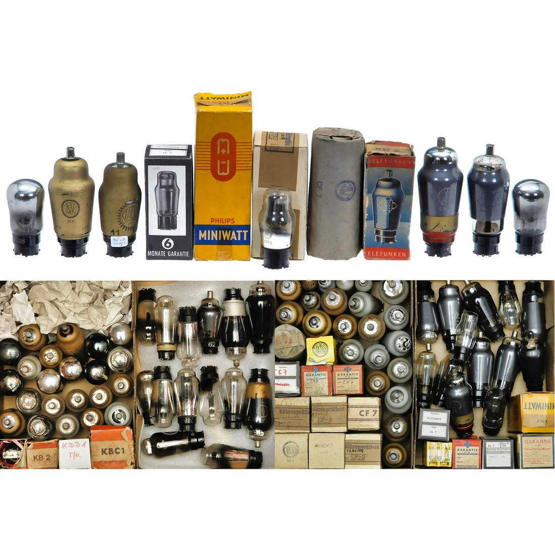 Collection of C and K Series Tubes (1 of 3)