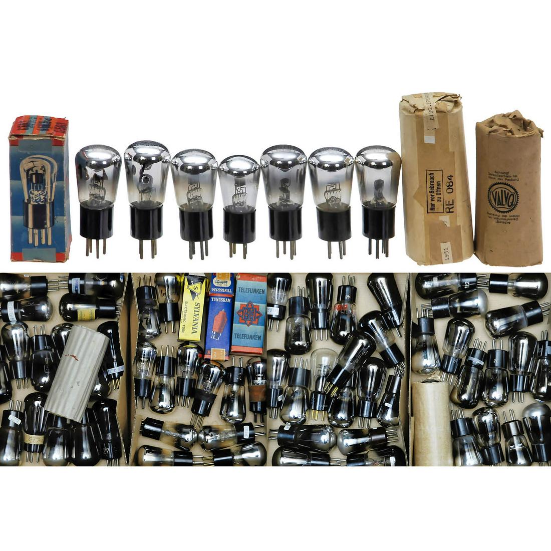 Collection of Triodes from the RE Series and Identical (1 of 3)