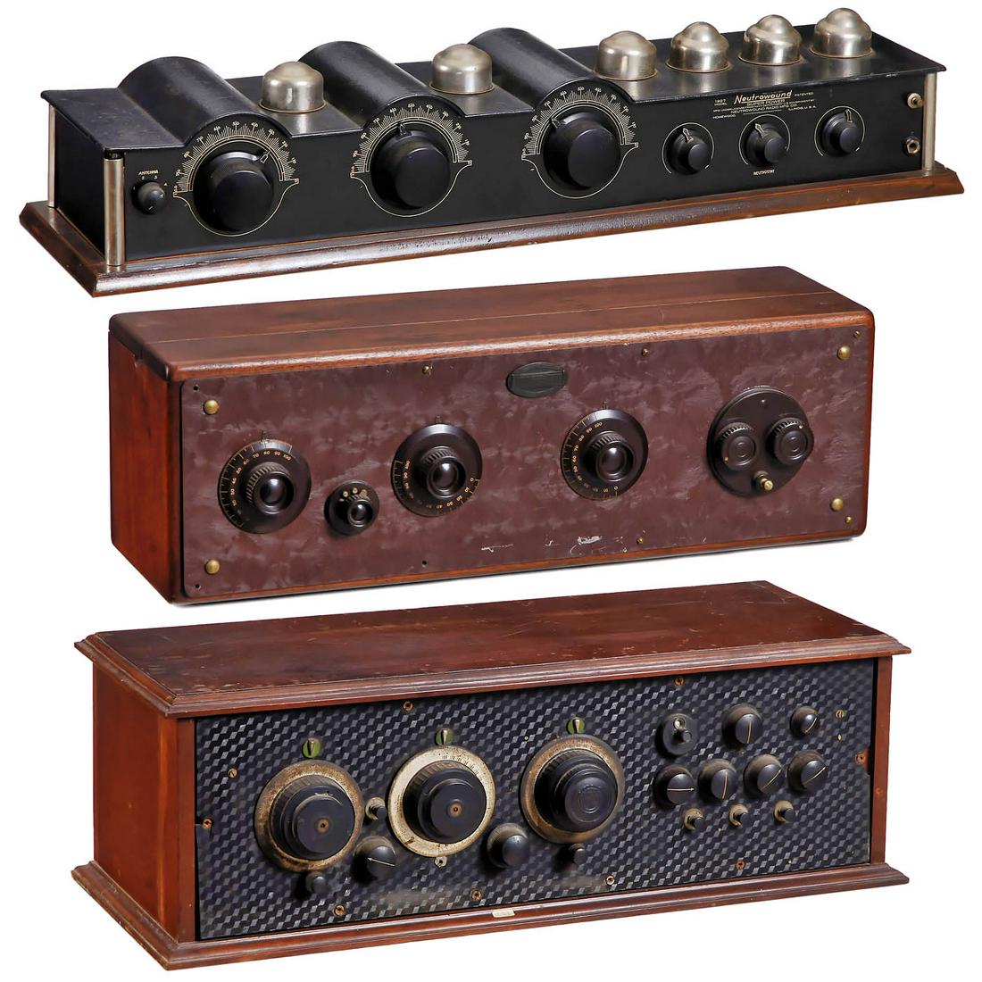 3 American Tube Radios (1 of 7)