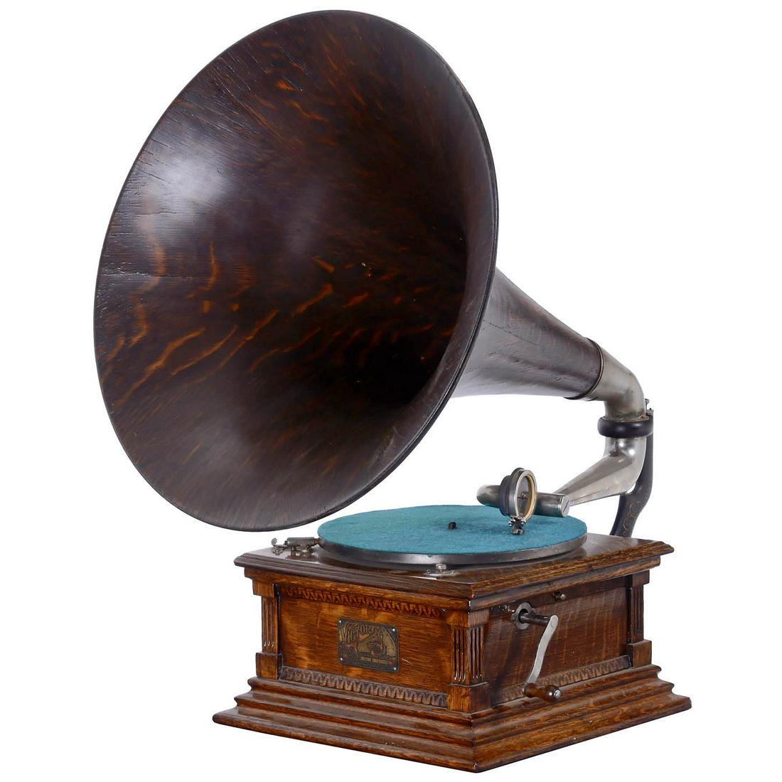 Victor M Horn Gramophone, c. 1905 (1 of 4)