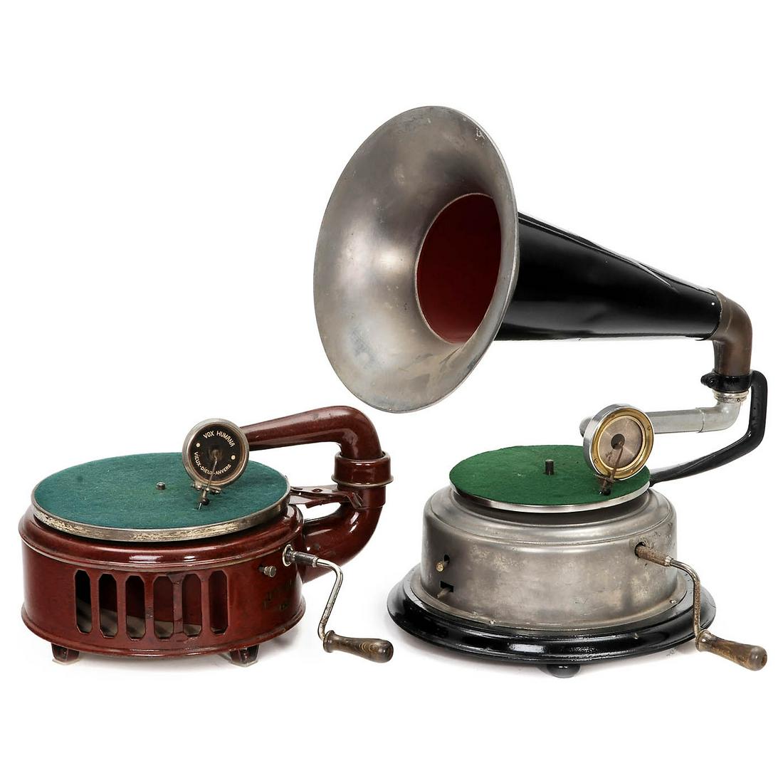 2 German Gramophones, c. 1920 (1 of 1)