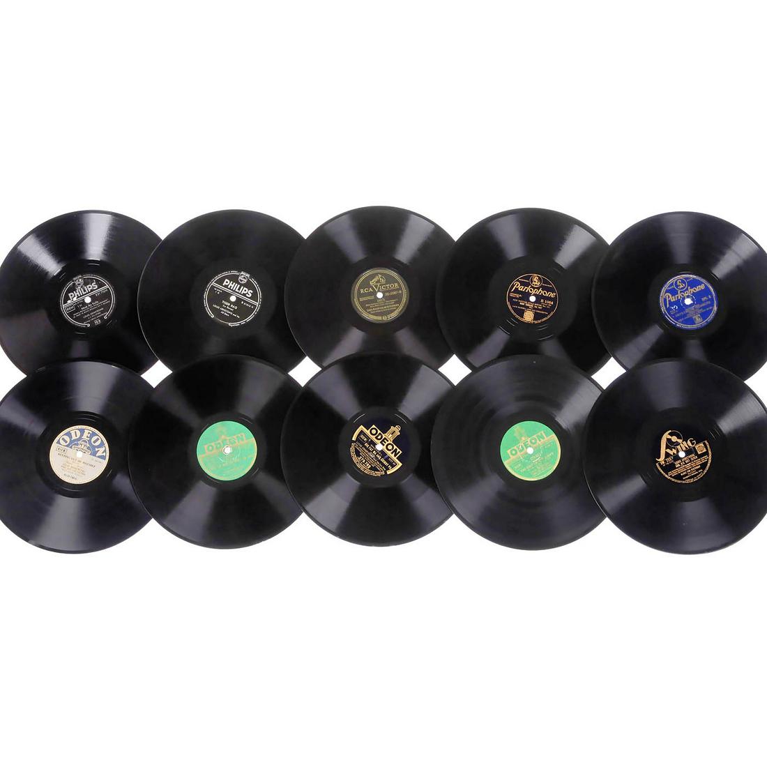 50 Louis Armstrong Shellac Records, c. 1925–55 (1 of 2)