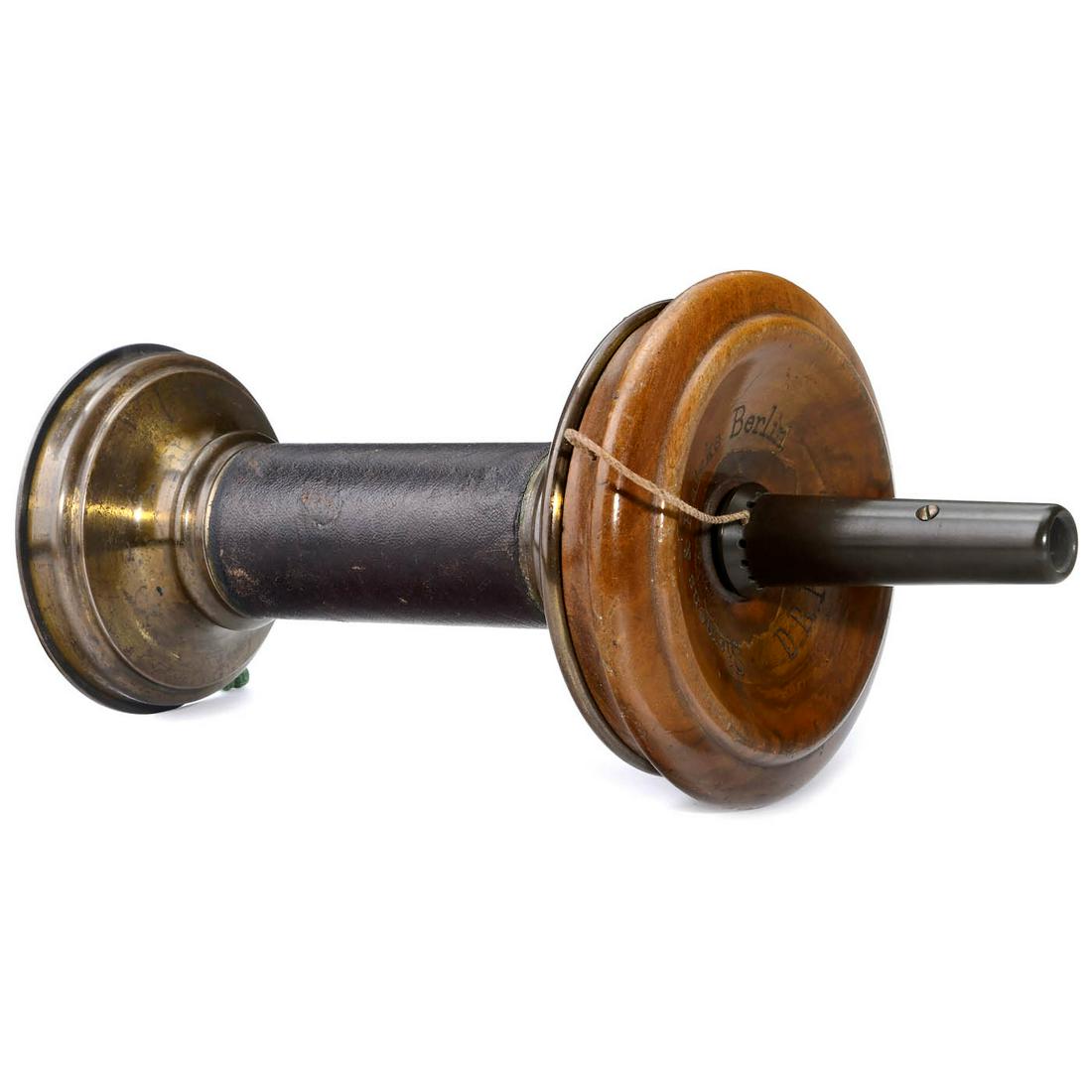 Very Early Siemens & Halske Butterstamp Telephone, c. (1 of 3)