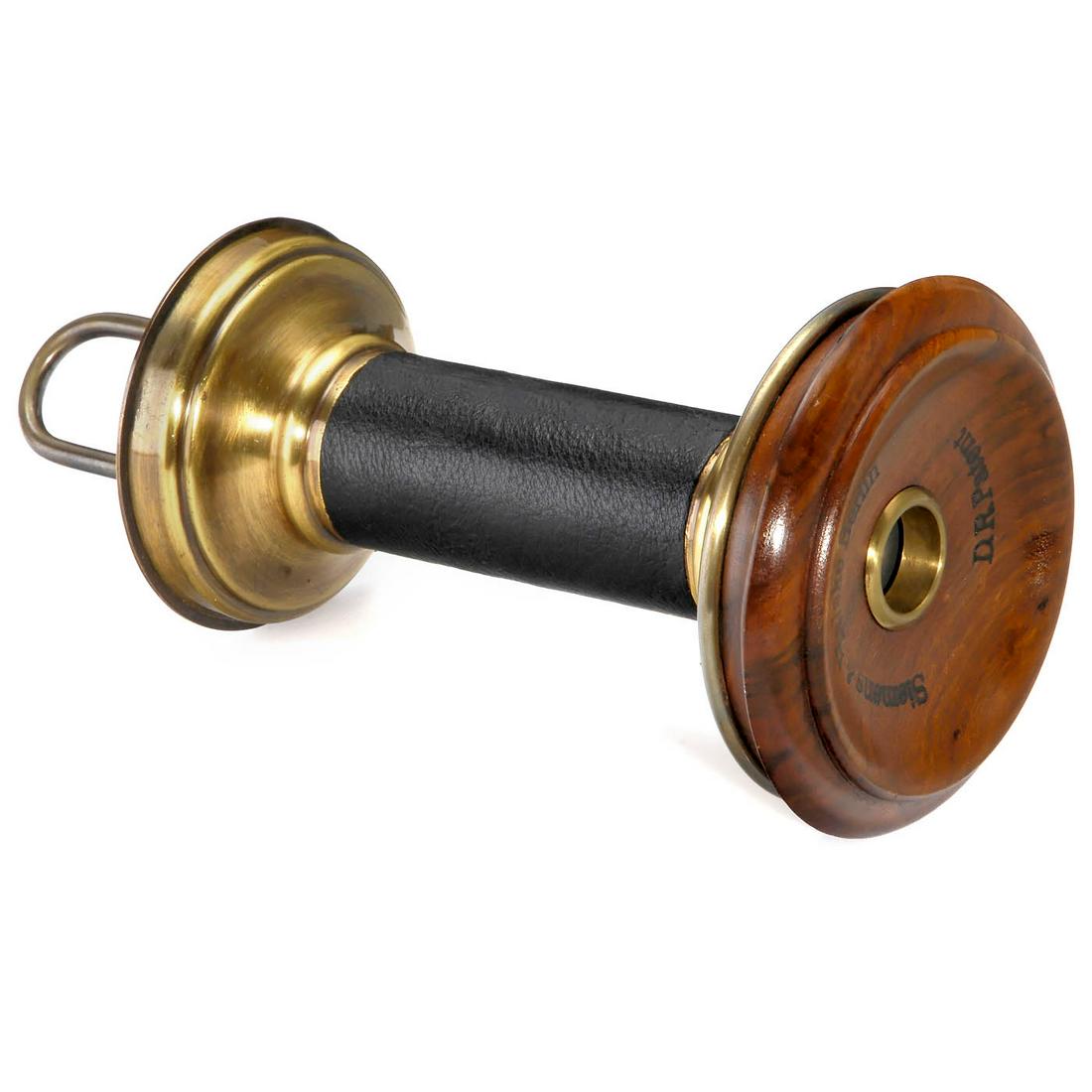 Very Early Siemens & Halske Butterstamp Telephone, c. (1 of 2)