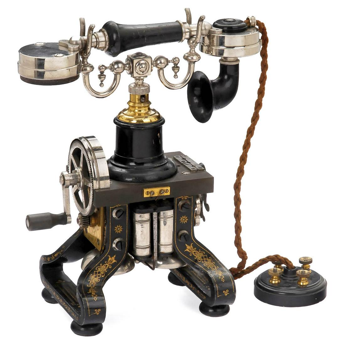Skeleton Telephone Model AC 110 by L.M. Ericsson, 1892 (1 of 1)