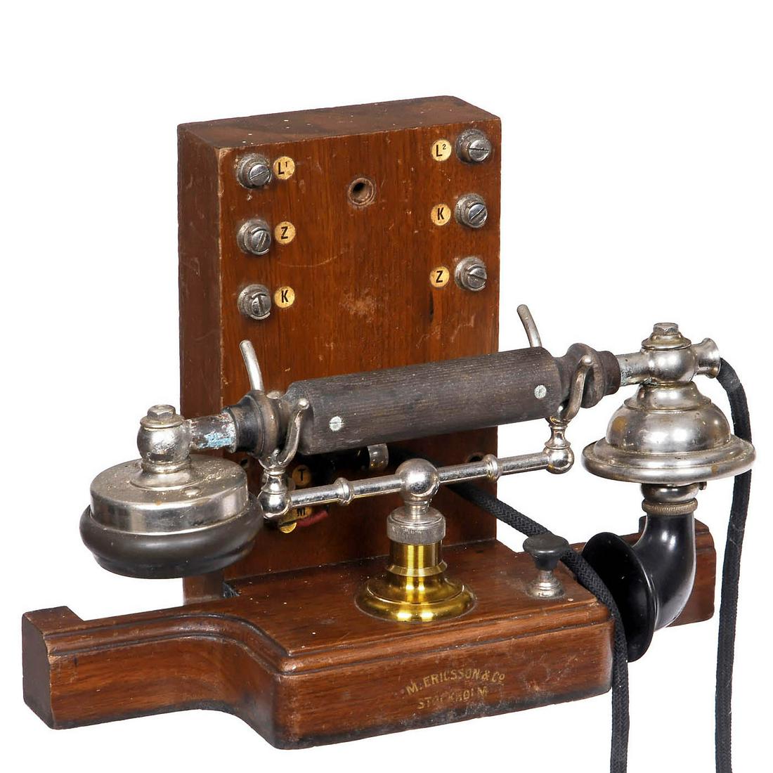 Intercom Telephone by Ericsson, c. 1900 (1 of 1)