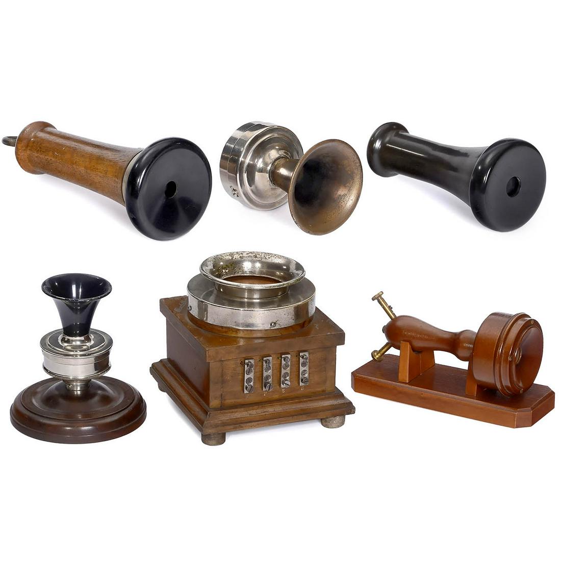 Telephone Handsets and Microphones, 1877 onwards (1 of 3)