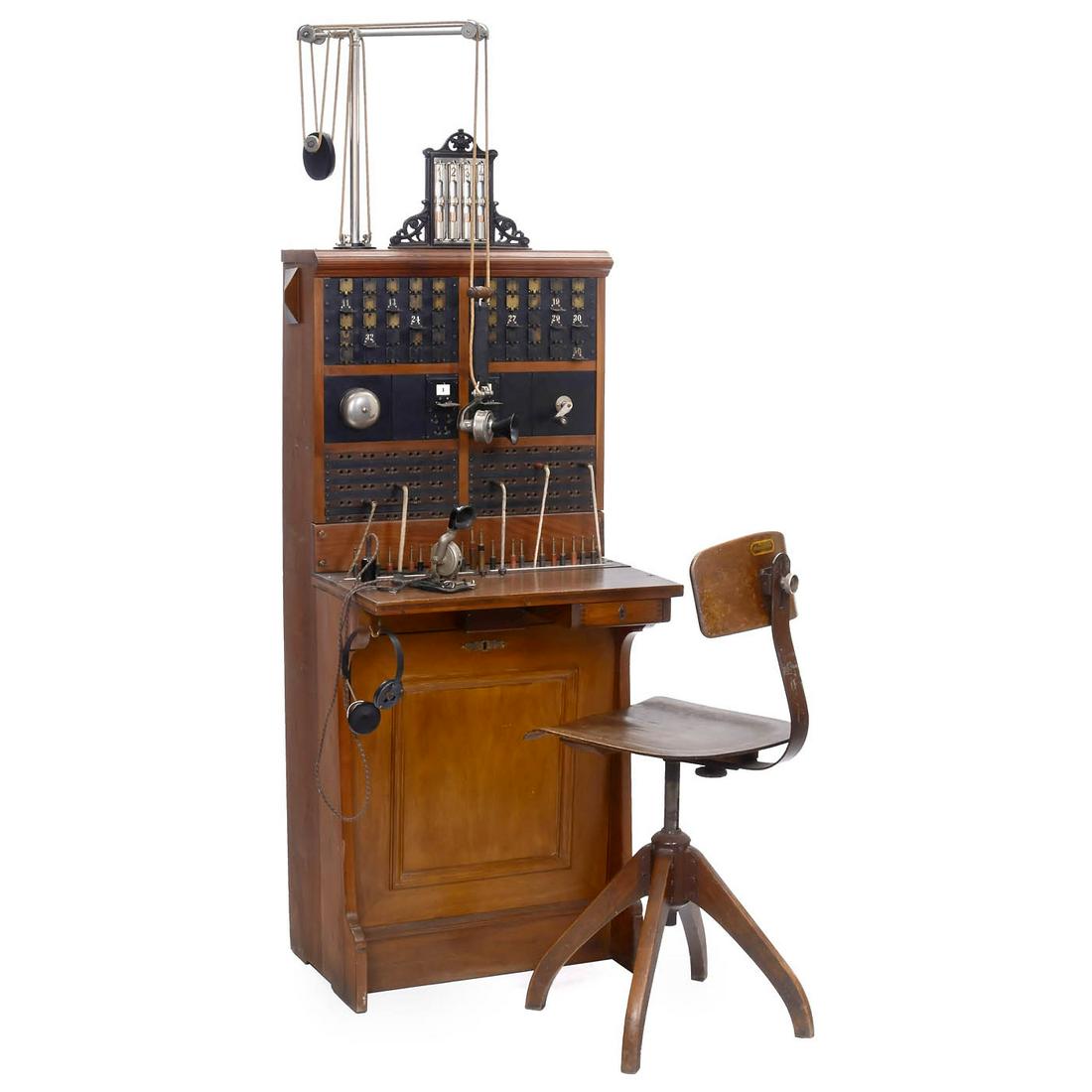 Telephone Exchange of the German Imperial Telegraph (1 of 2)