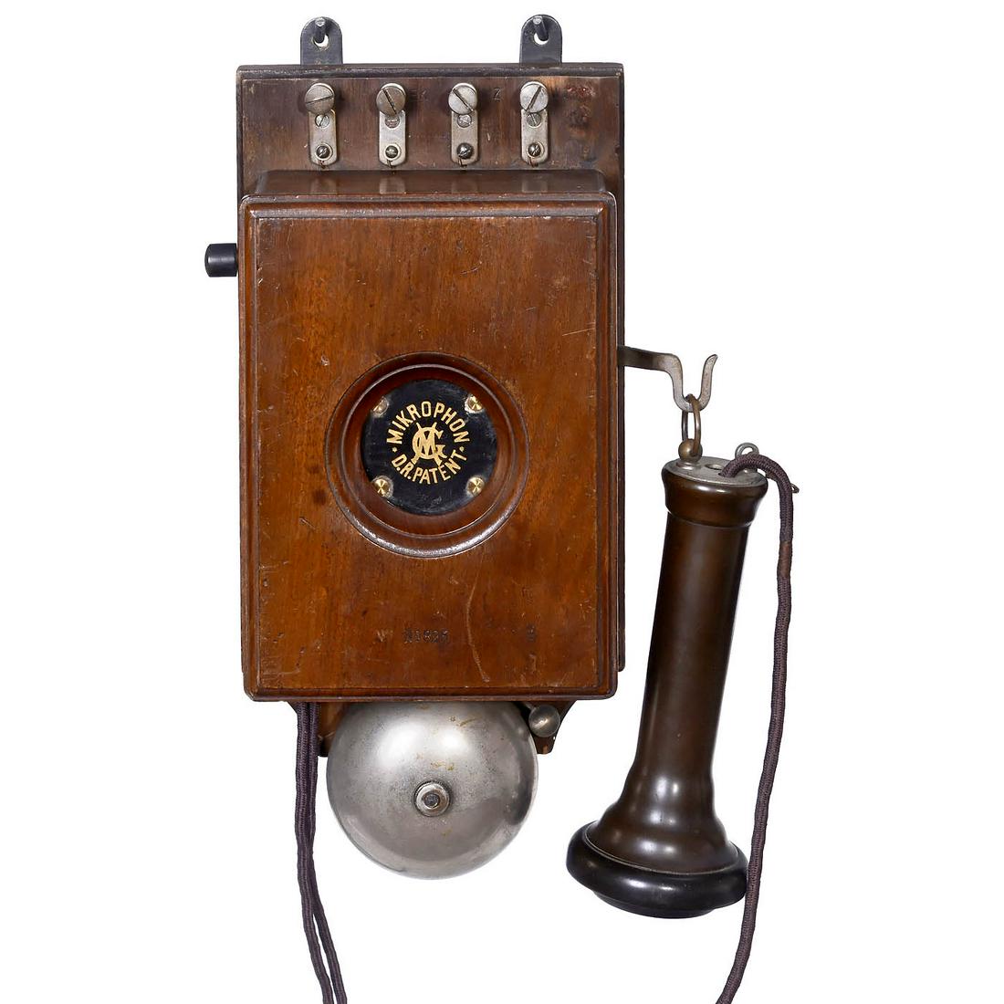German Mix & Genest Telephone, c. 1895 (1 of 2)