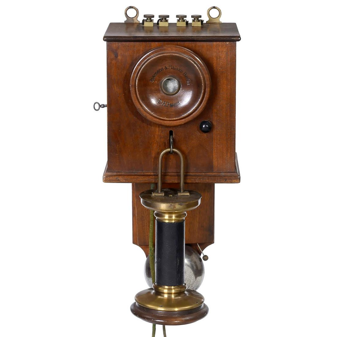 German Siemens & Halske Wall Telephone, 1882 (1 of 5)