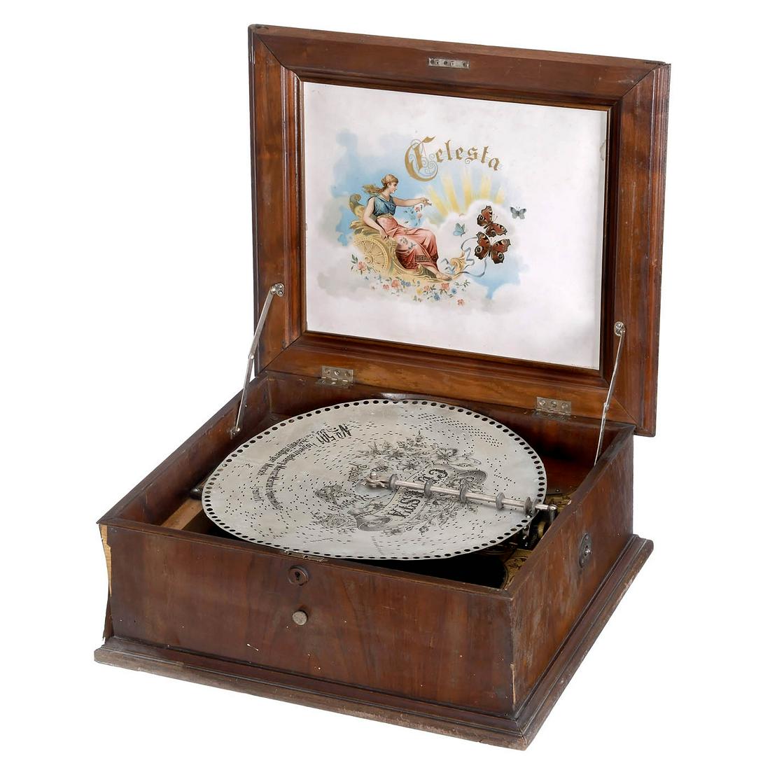 Rare Celesta Disc Musical Box, c. 1895 (1 of 2)