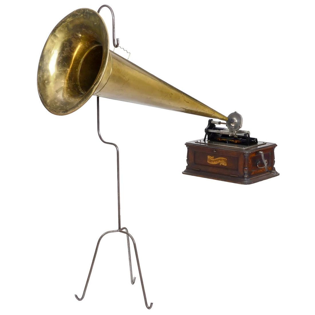 "Columbia Model BC" Cylinder Phonograph, 1905 (1 of 4)