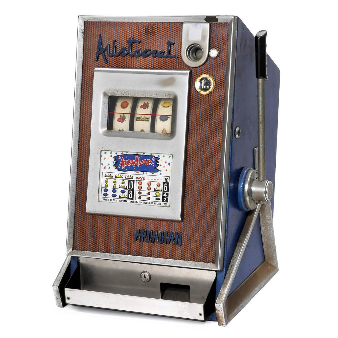 Aristocrat Arcadian One-Armed Bandit, 1961 (1 of 1)