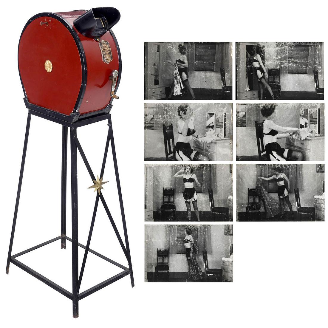 Coin-Operated Mutoscope with Reel, c. 1925 (1 of 5)