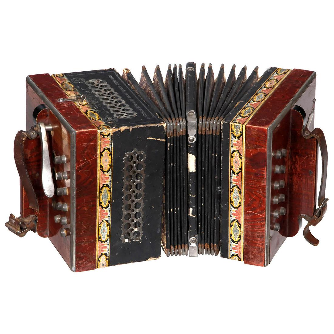 "Tanzbär" Automatic Accordion, 1905 onwards (1 of 2)