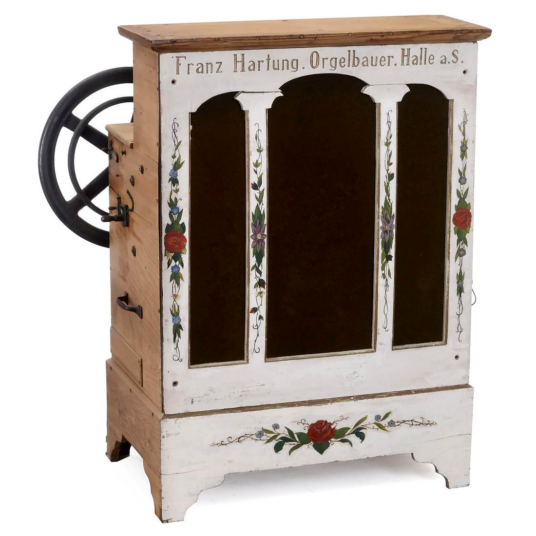 Trumpet Barrel Organ by Franz Hartung, c. 1910 (1 of 5)