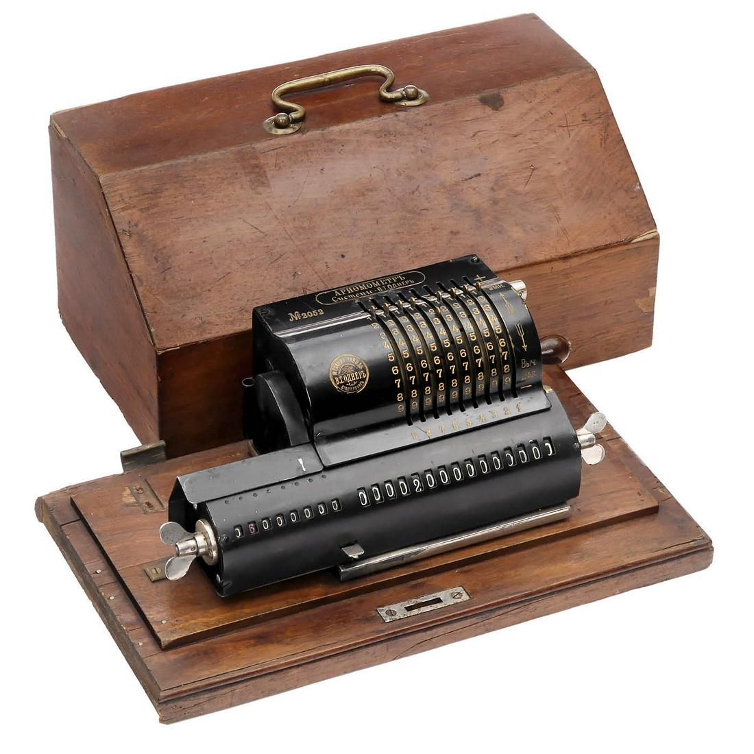 Arithmometer - Original-Odhner (Russian), c. 1900 (1 of 1)