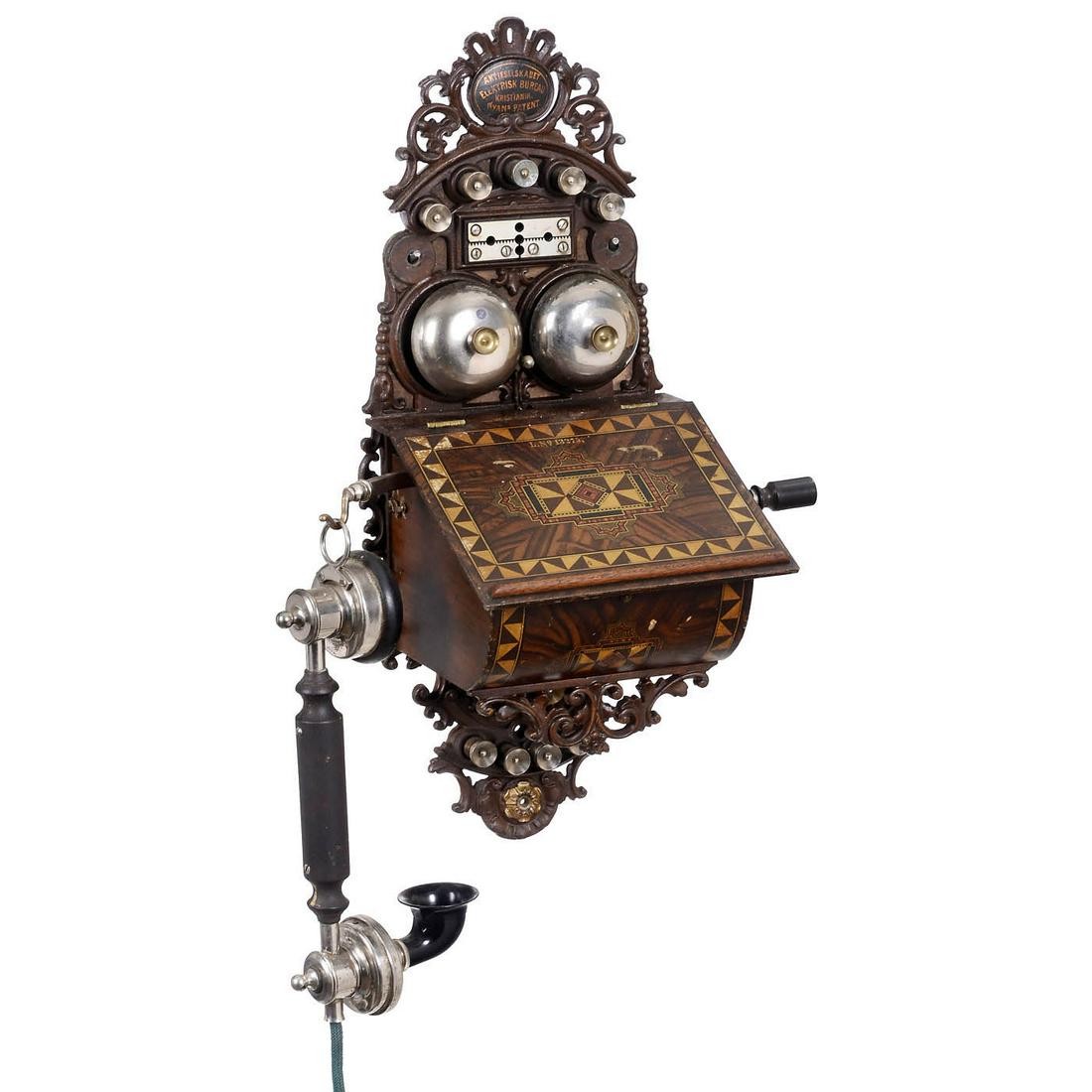 Norwegian "Elektrisk Bureau, Kristiania" Wall (1 of 1)