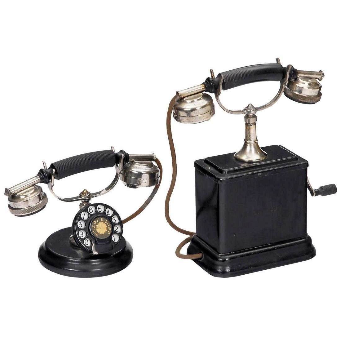 Two Belgian Desk Telephones (1 of 1)
