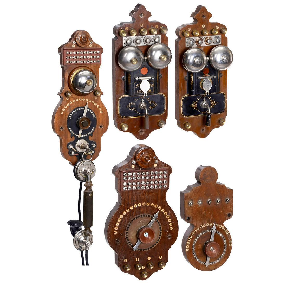 Intercom Telephones and Switches by L.M. Ericsson, c. (1 of 4)