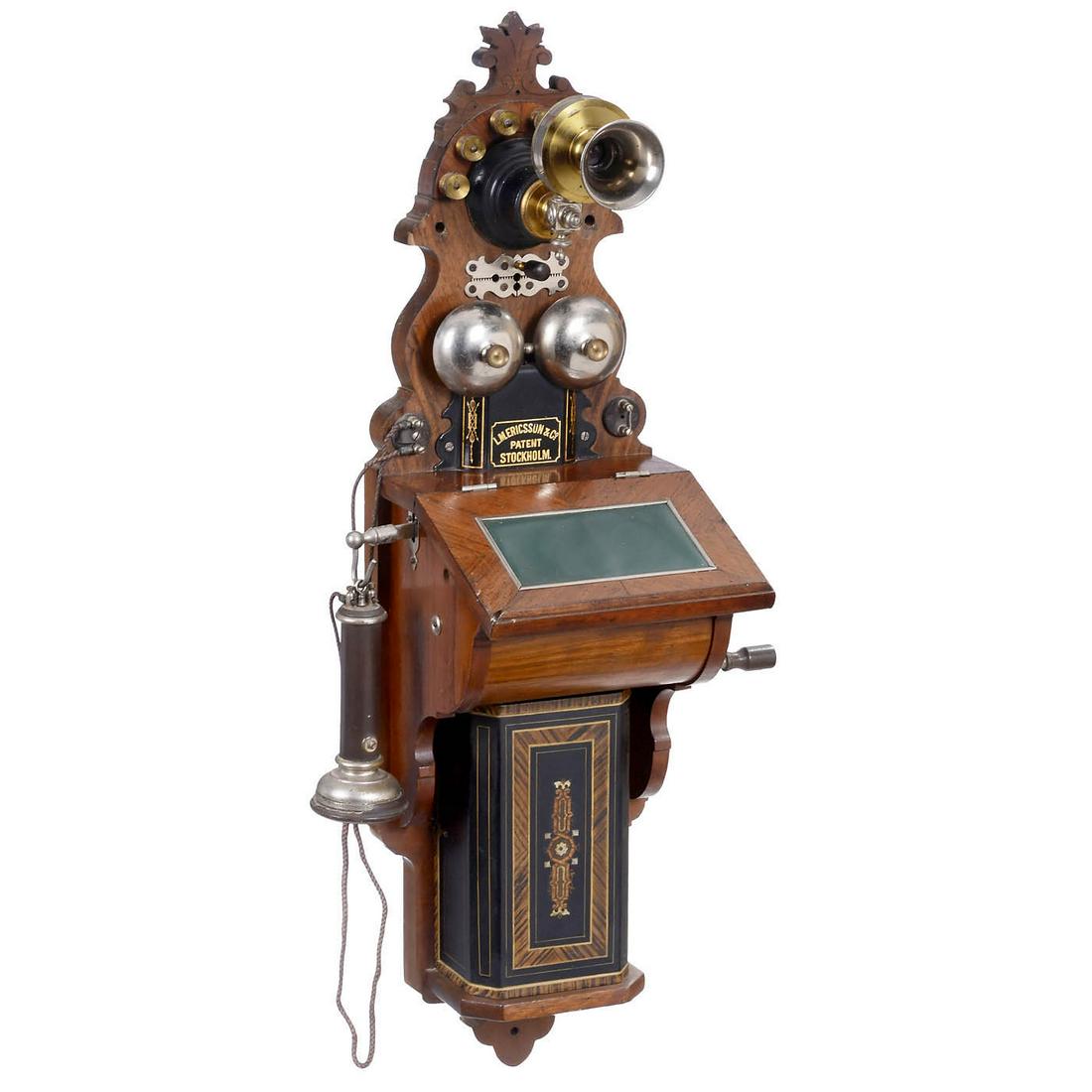 Early Wall Telephone by L.M. Ericsson, c. 1890 (1 of 1)