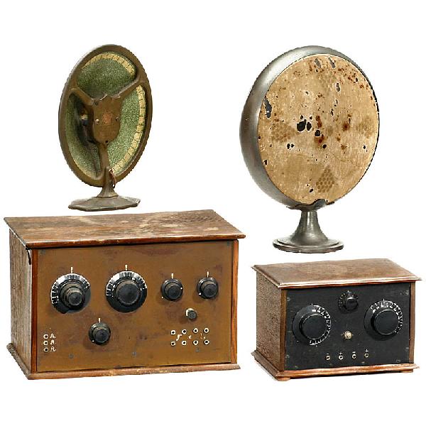 391 2 Early Radios and Loudspeakers, 1920s