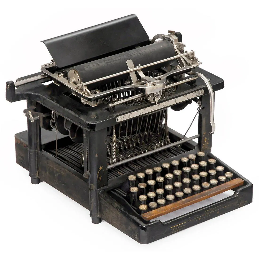 Perfected Typewriter No. 2 #2518. Picture by Breker Auctions #2518