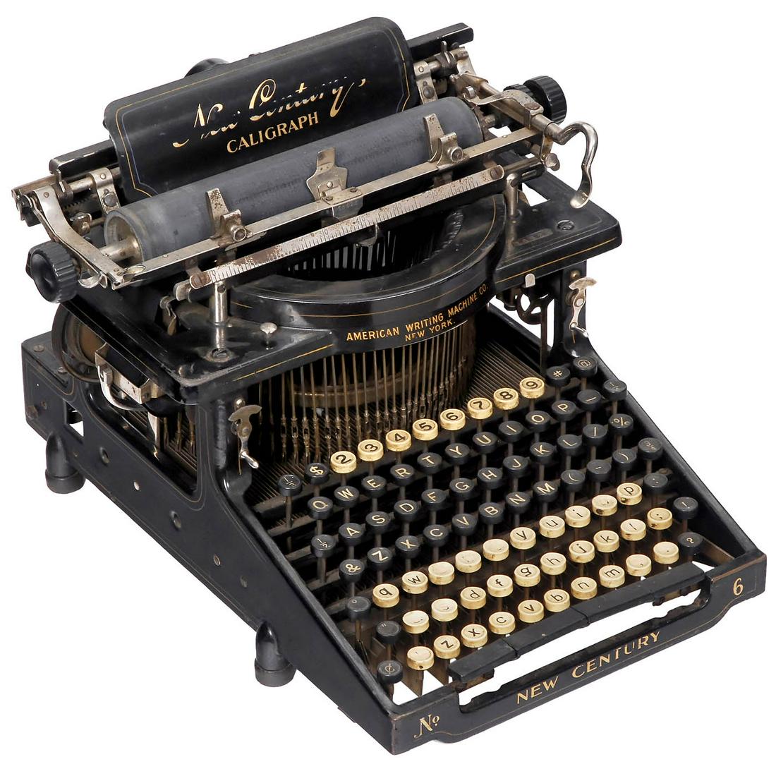 New Century Caligraph No. 6, 1900 (1 of 1)