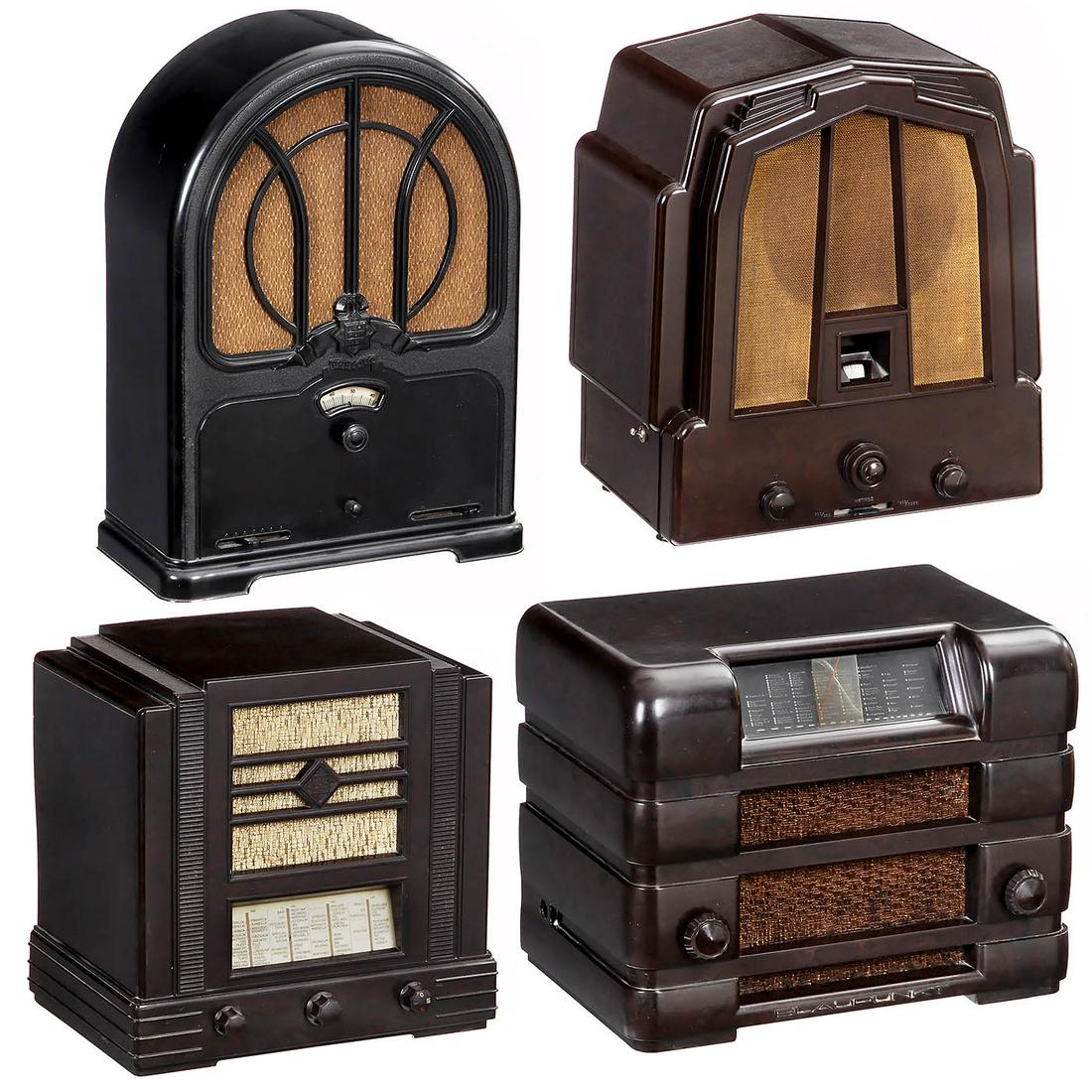 Four Bakelite Radios (1 of 5)