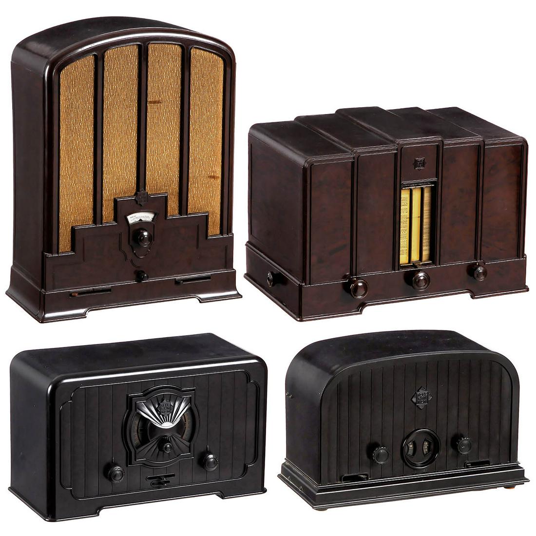 Four Telefunken Bakelite Radios (1 of 5)
