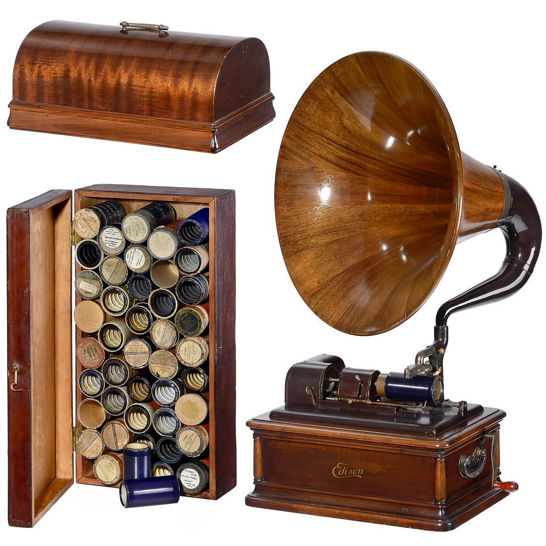Deluxe "Edison Opera" Phonograph, c. 1913 (1 of 5)