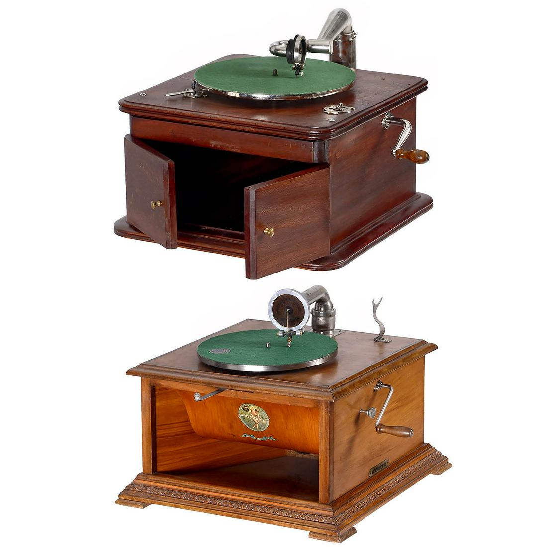 Two Table-Top Gramophones (1 of 3)