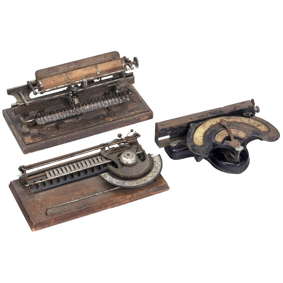 3 Small American Typewriters for Restoration (1 of 1)