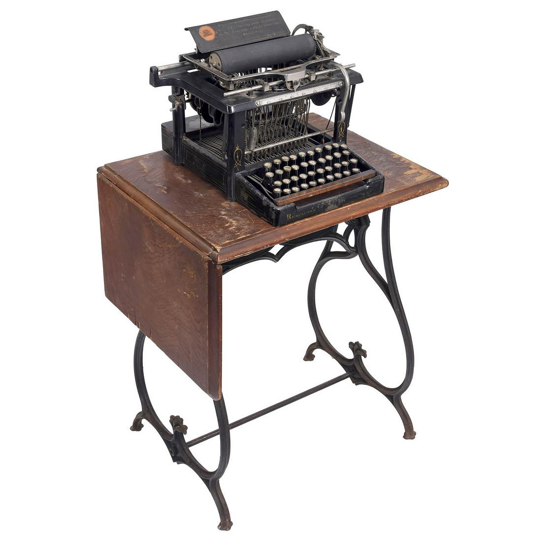 Remington Standard No. 2 with Typewriter Table, 1884 (1 of 2)